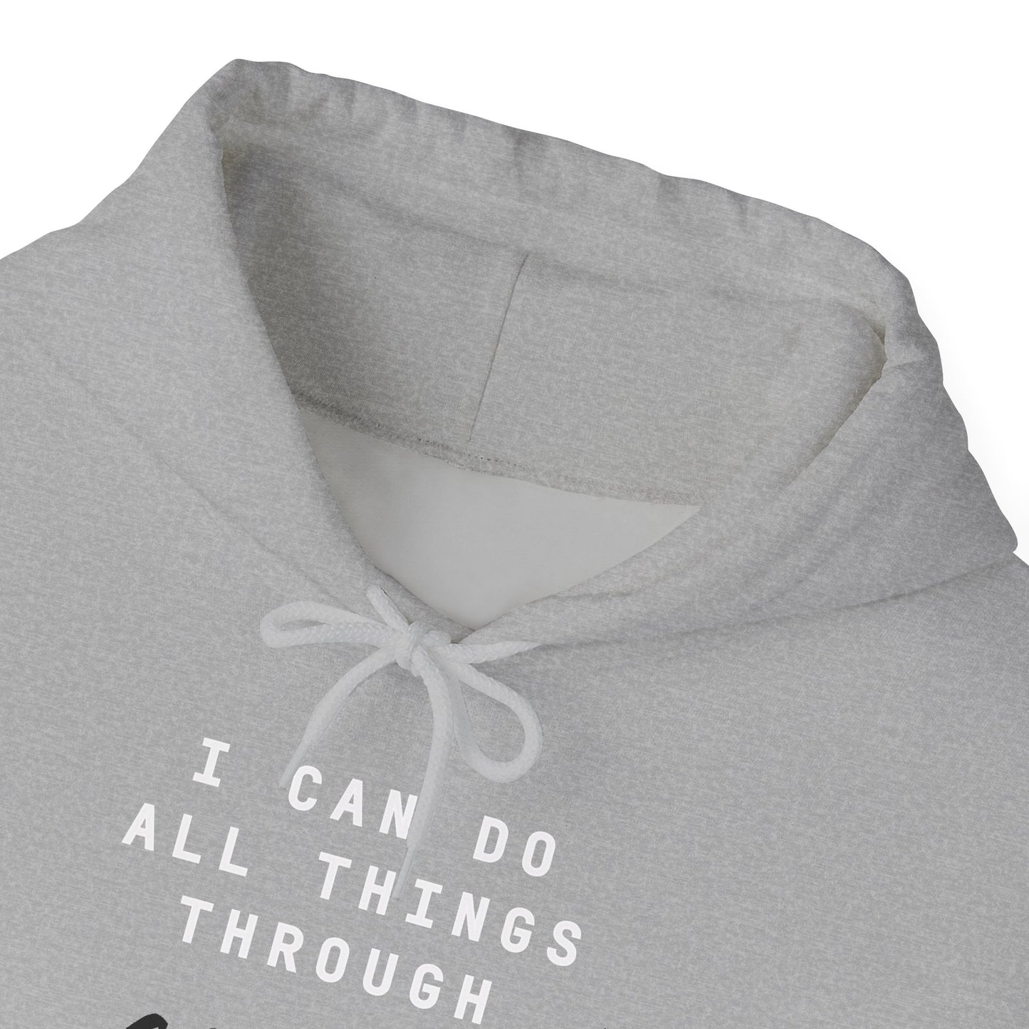 Strength in Christ Philippians Hoodie