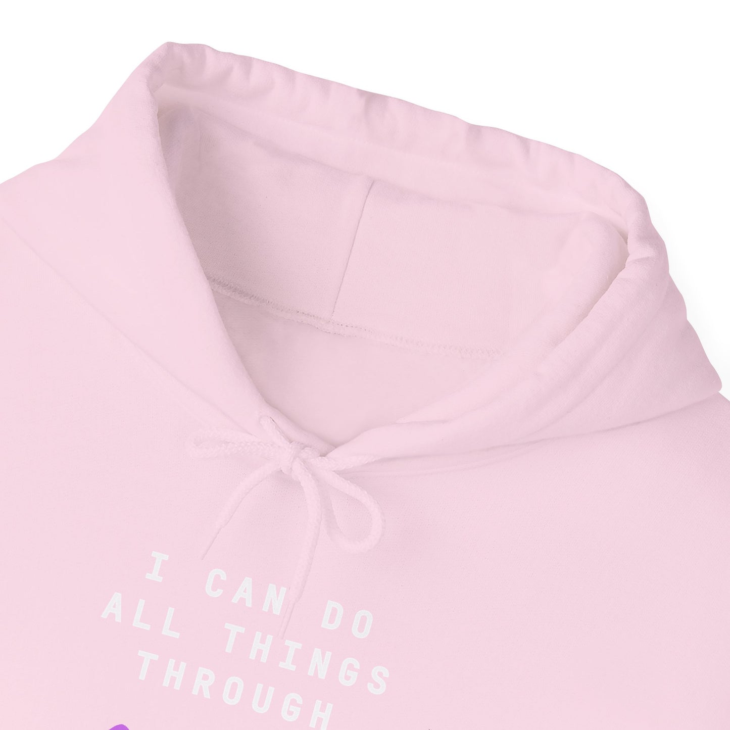 Strength in Christ Philippians Hoodie