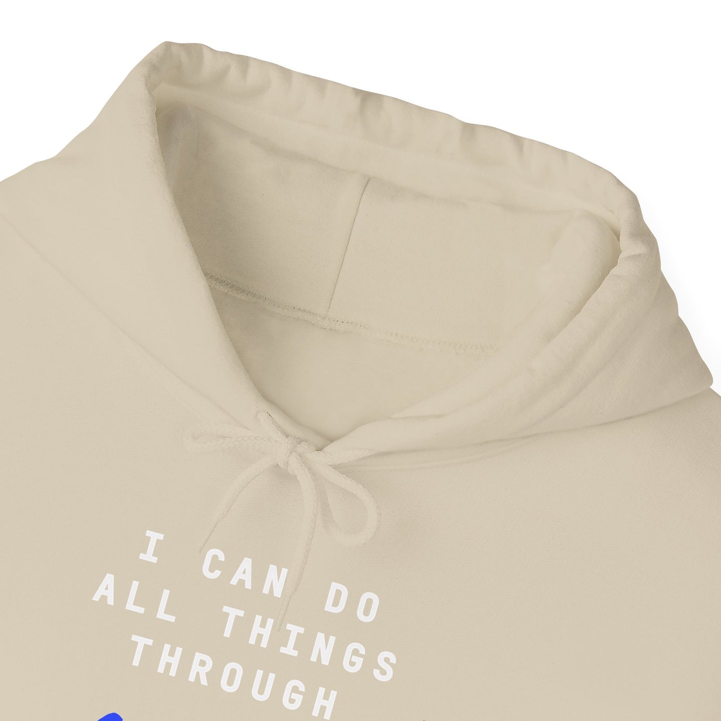 Strength in Christ Philippians Hoodie