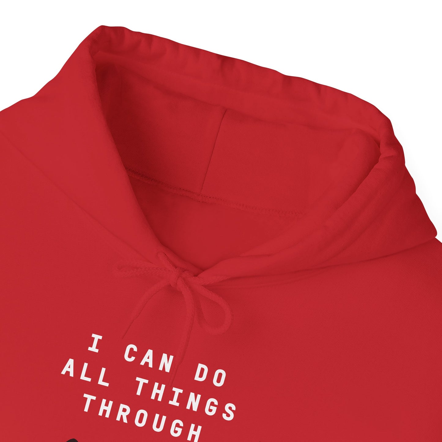 Strength in Christ Philippians Hoodie