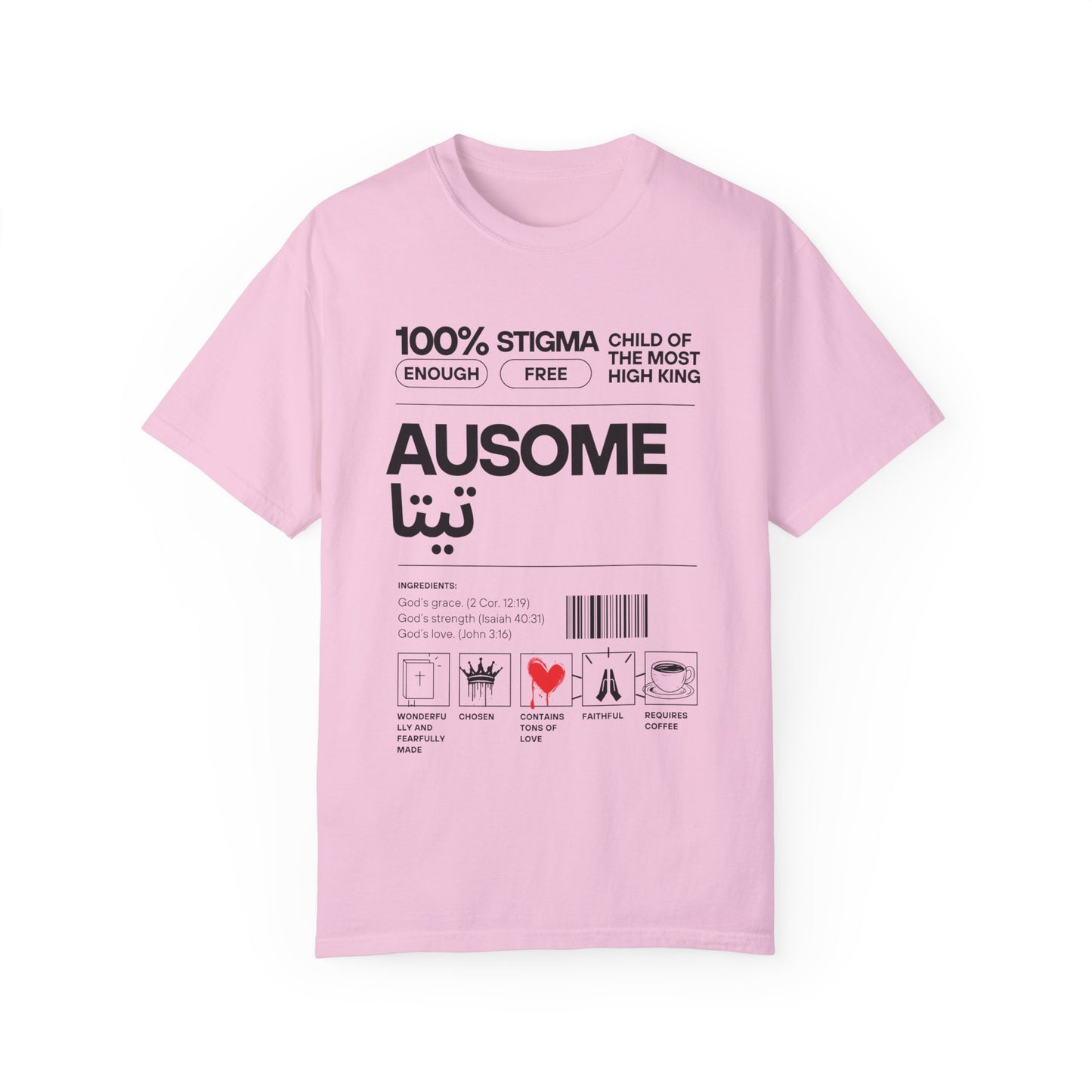 Ausome "Teta" T Shirt (Grandma in Arabic)