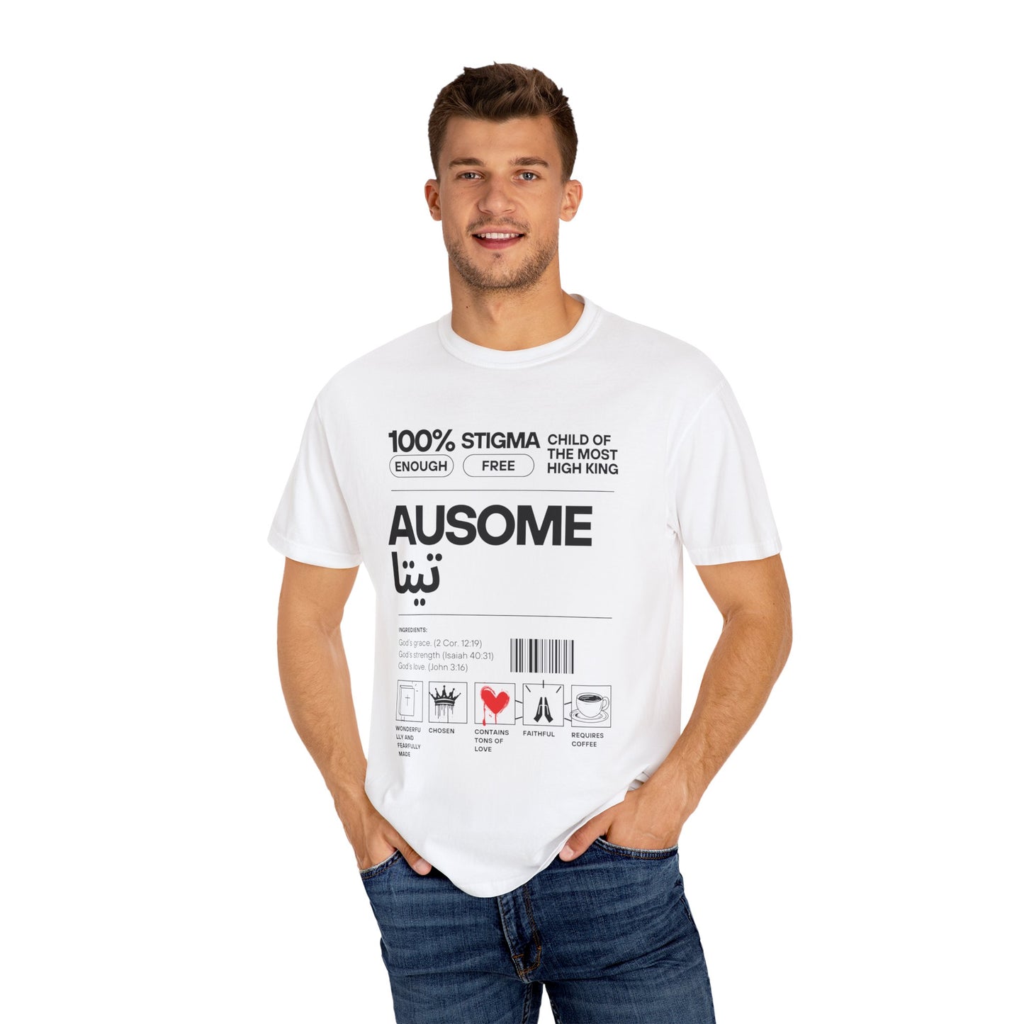 Ausome "Teta" T Shirt (Grandma in Arabic)