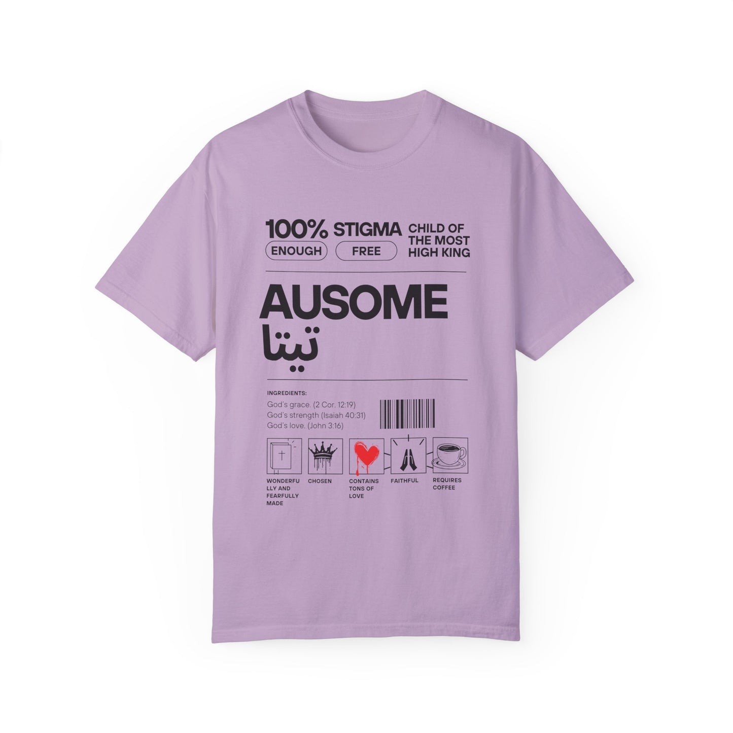 Ausome "Teta" T Shirt (Grandma in Arabic)