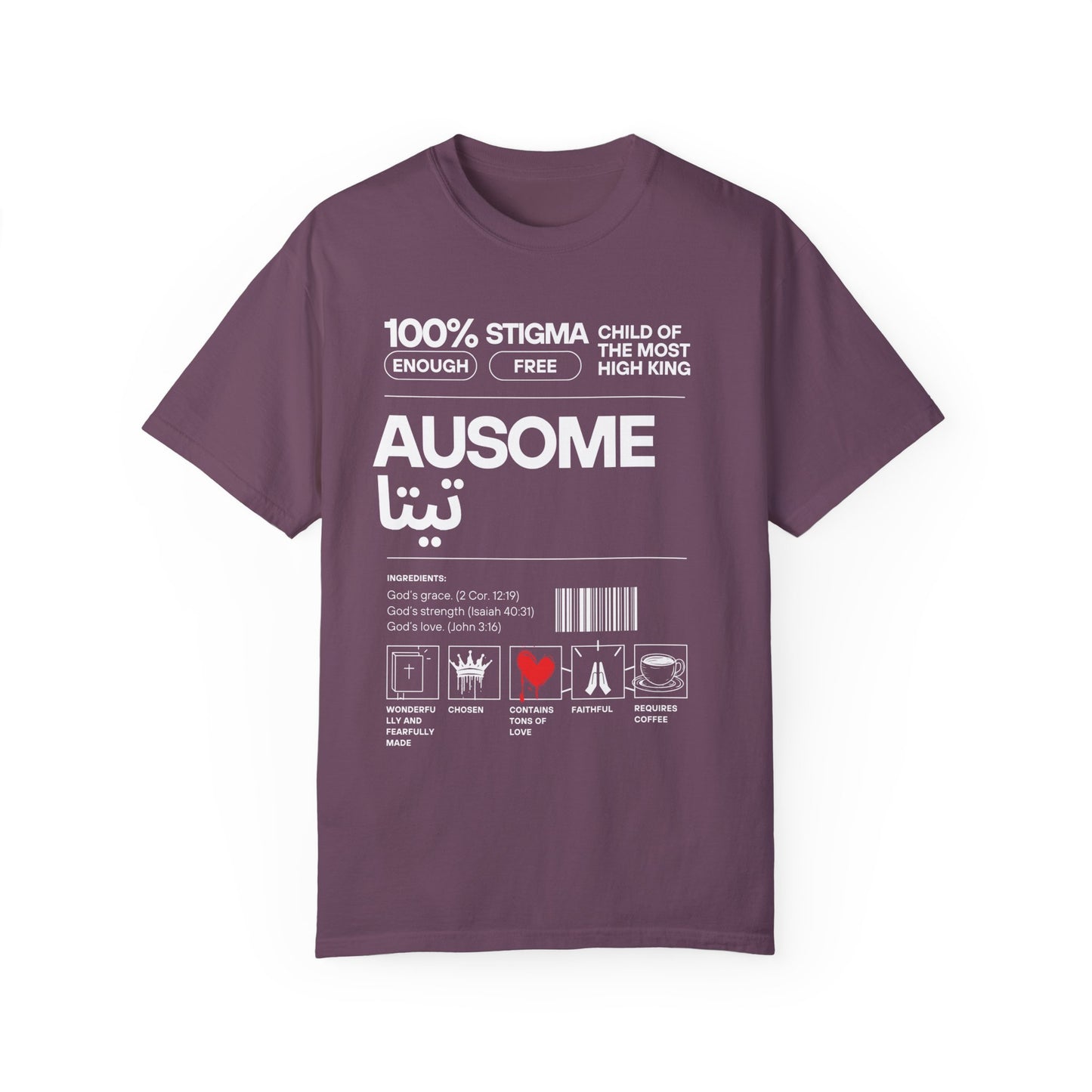 Ausome "Teta" T Shirt (Grandma in Arabic)