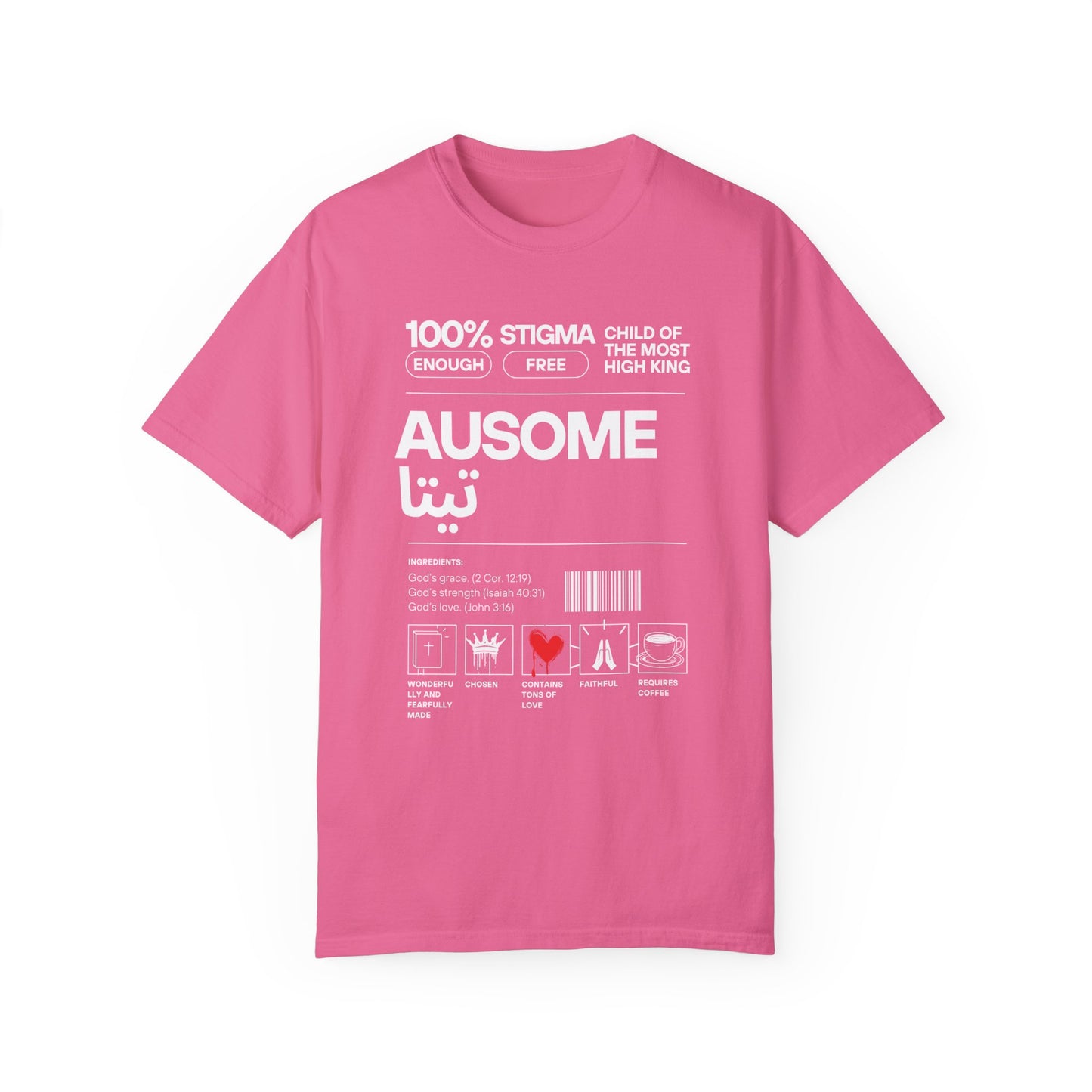 Ausome "Teta" T Shirt (Grandma in Arabic)