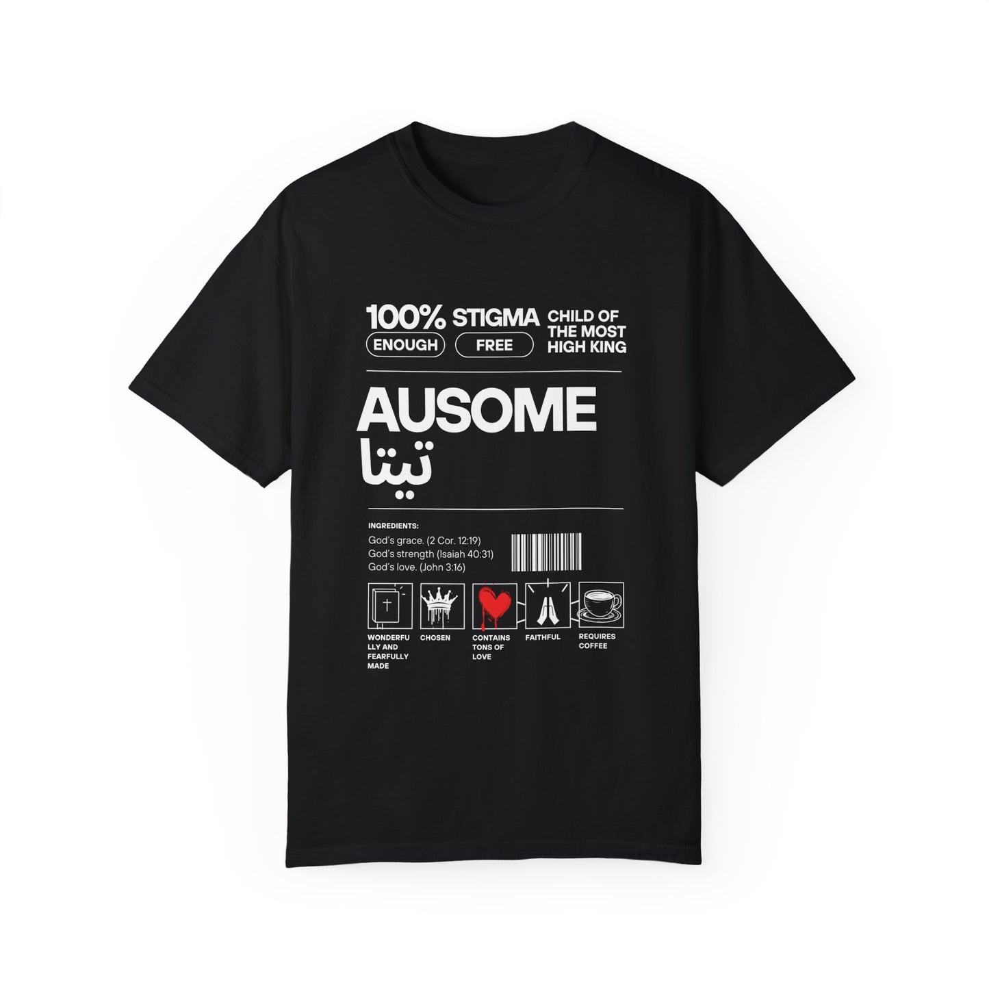 Ausome "Teta" T Shirt (Grandma in Arabic)